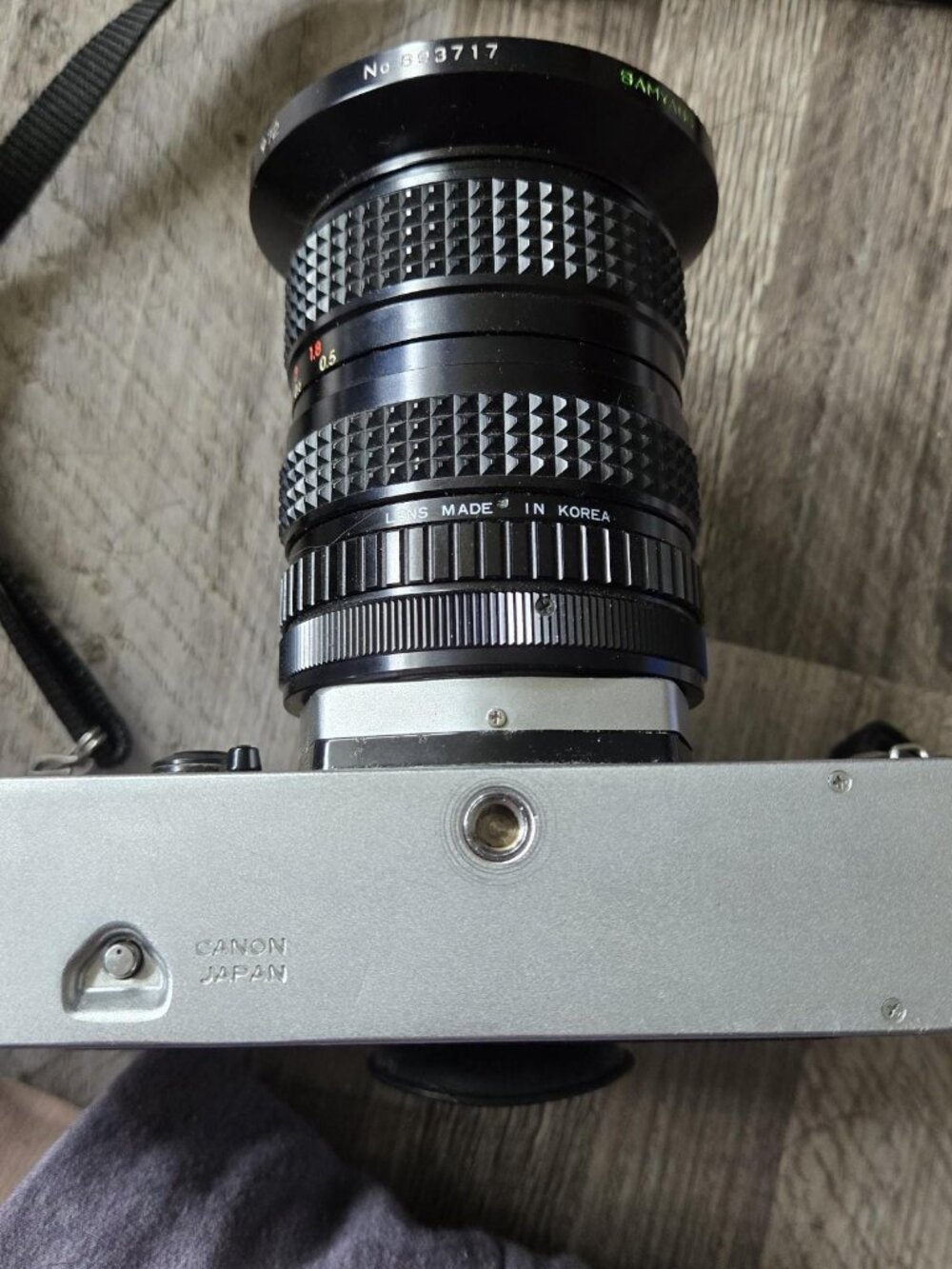 Canon FTb QL SLR Film Camera Vintage 18-28mm Lens Teleconverter Bundle Vintage - Picture 4 of 15